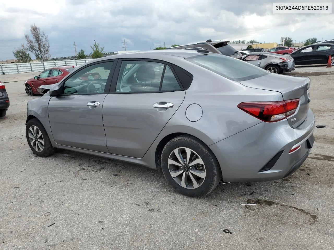 2023 Kia Rio Lx VIN: 3KPA24AD6PE520518 Lot: 71392774