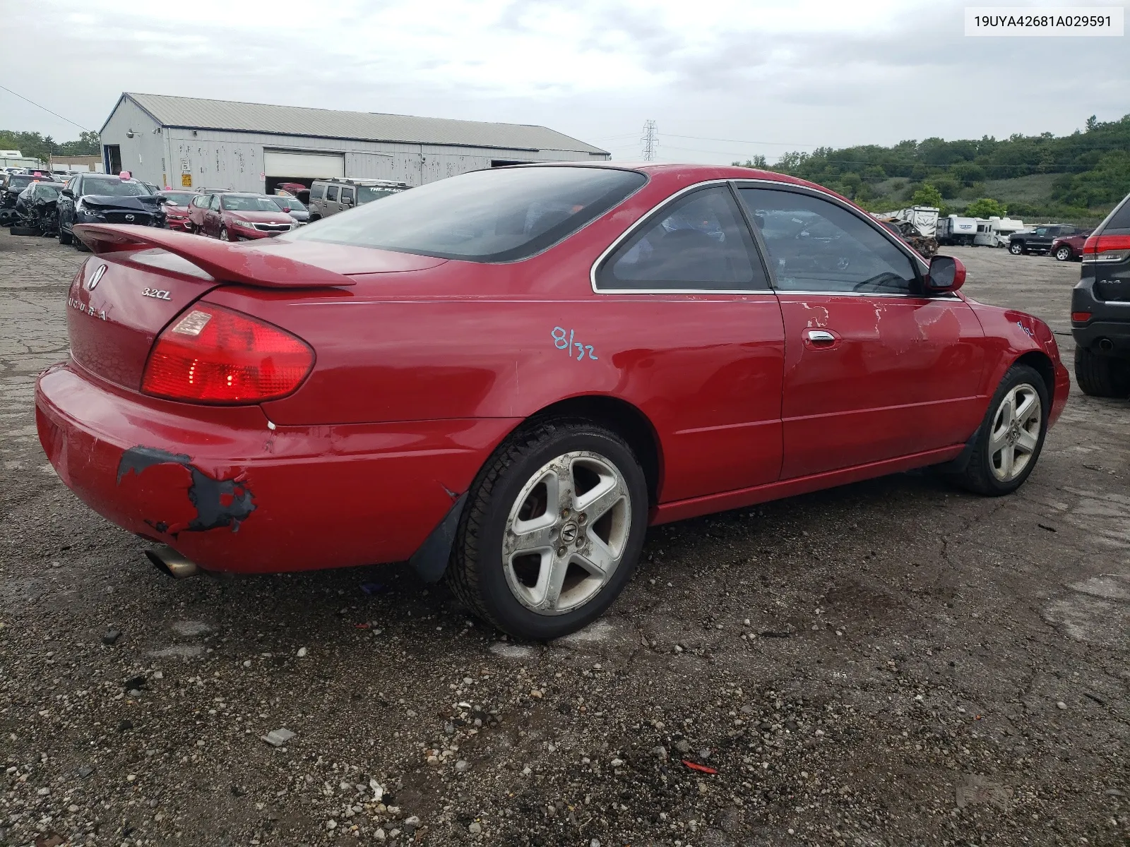 19UYA42681A029591 2001 Acura 3.2Cl Type-S