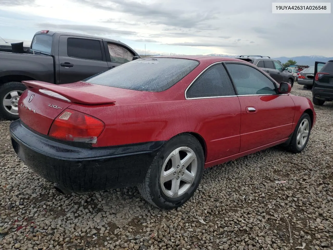 19UYA42631A026548 2001 Acura 3.2Cl Type-S