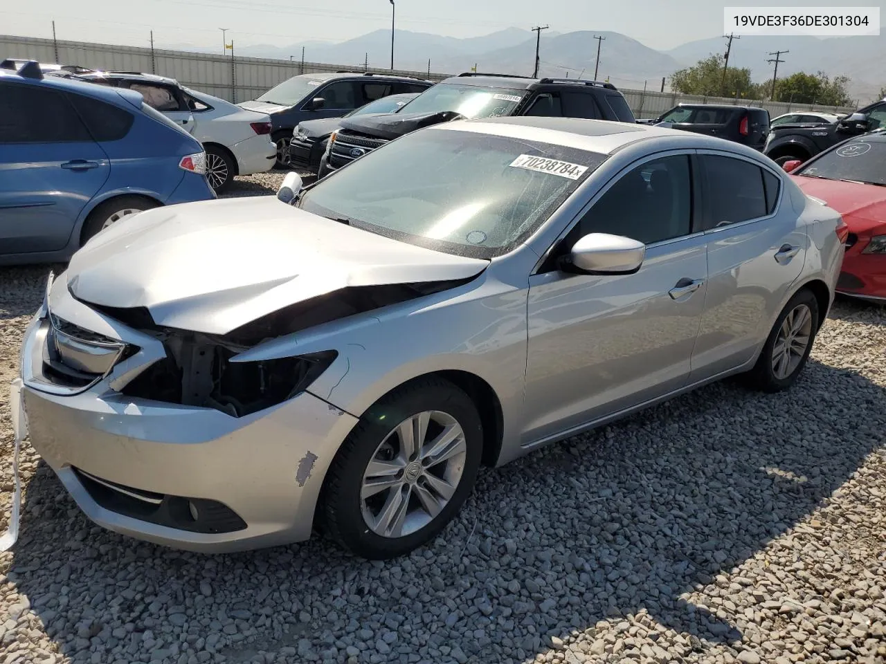 2013 Acura Ilx Hybrid VIN: 19VDE3F36DE301304 Lot: 70238784