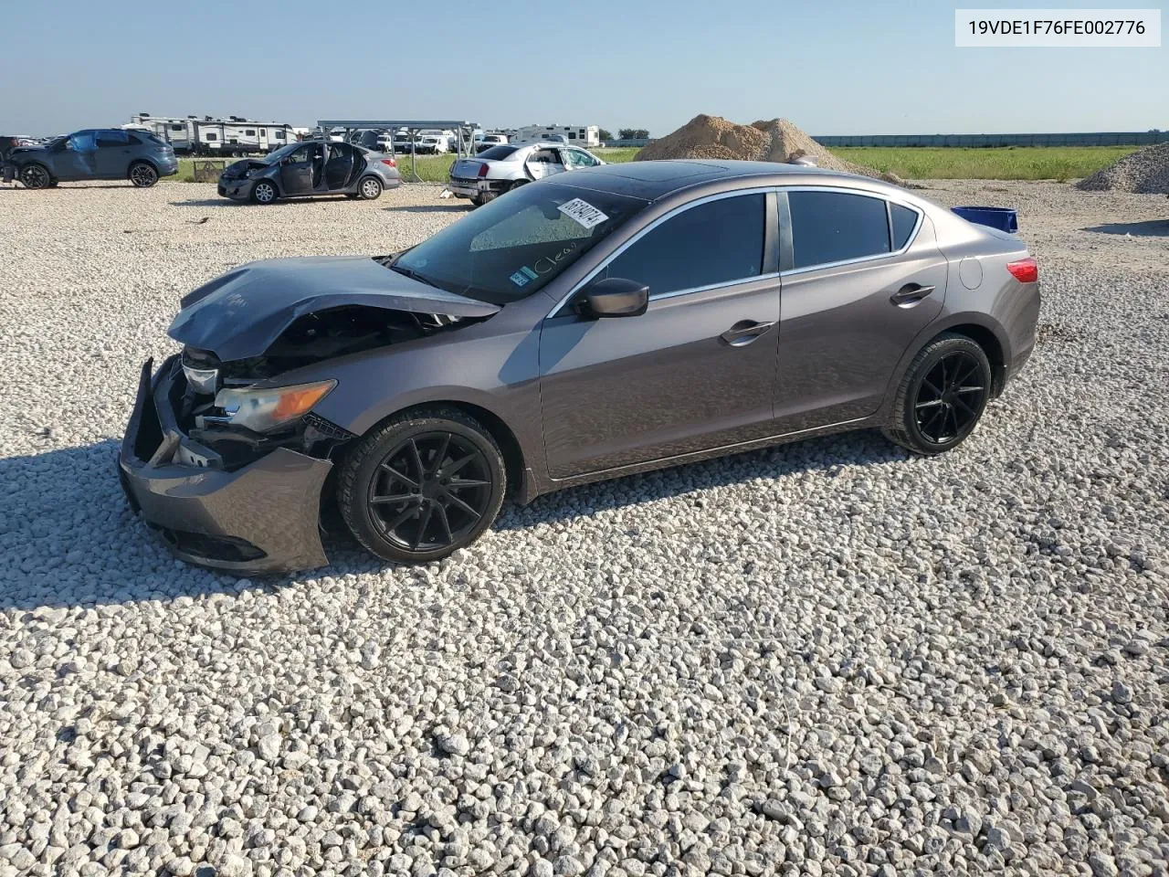 2015 Acura Ilx 20 Tech VIN: 19VDE1F76FE002776 Lot: 66184074