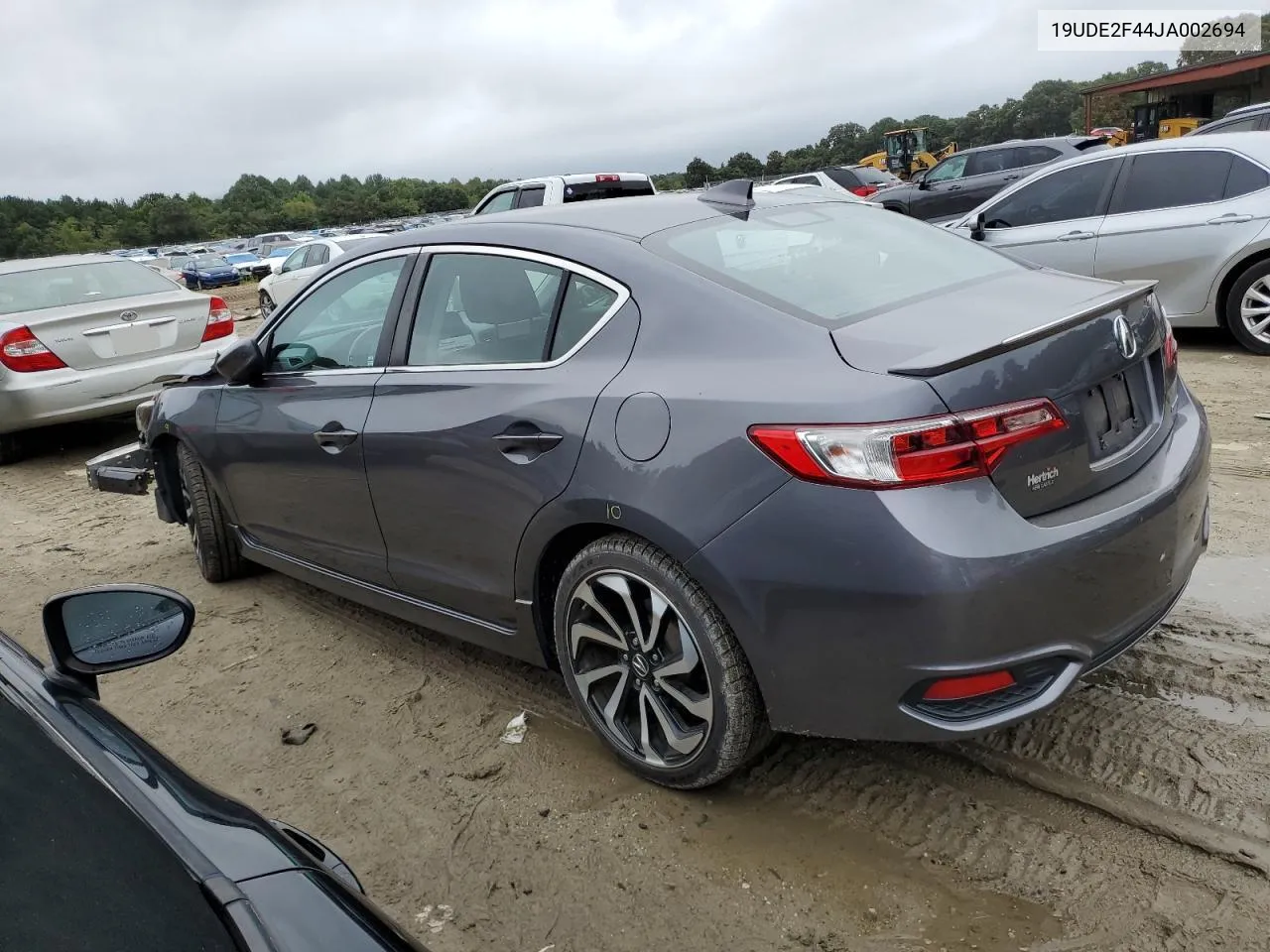 19UDE2F44JA002694 2018 Acura Ilx Special Edition