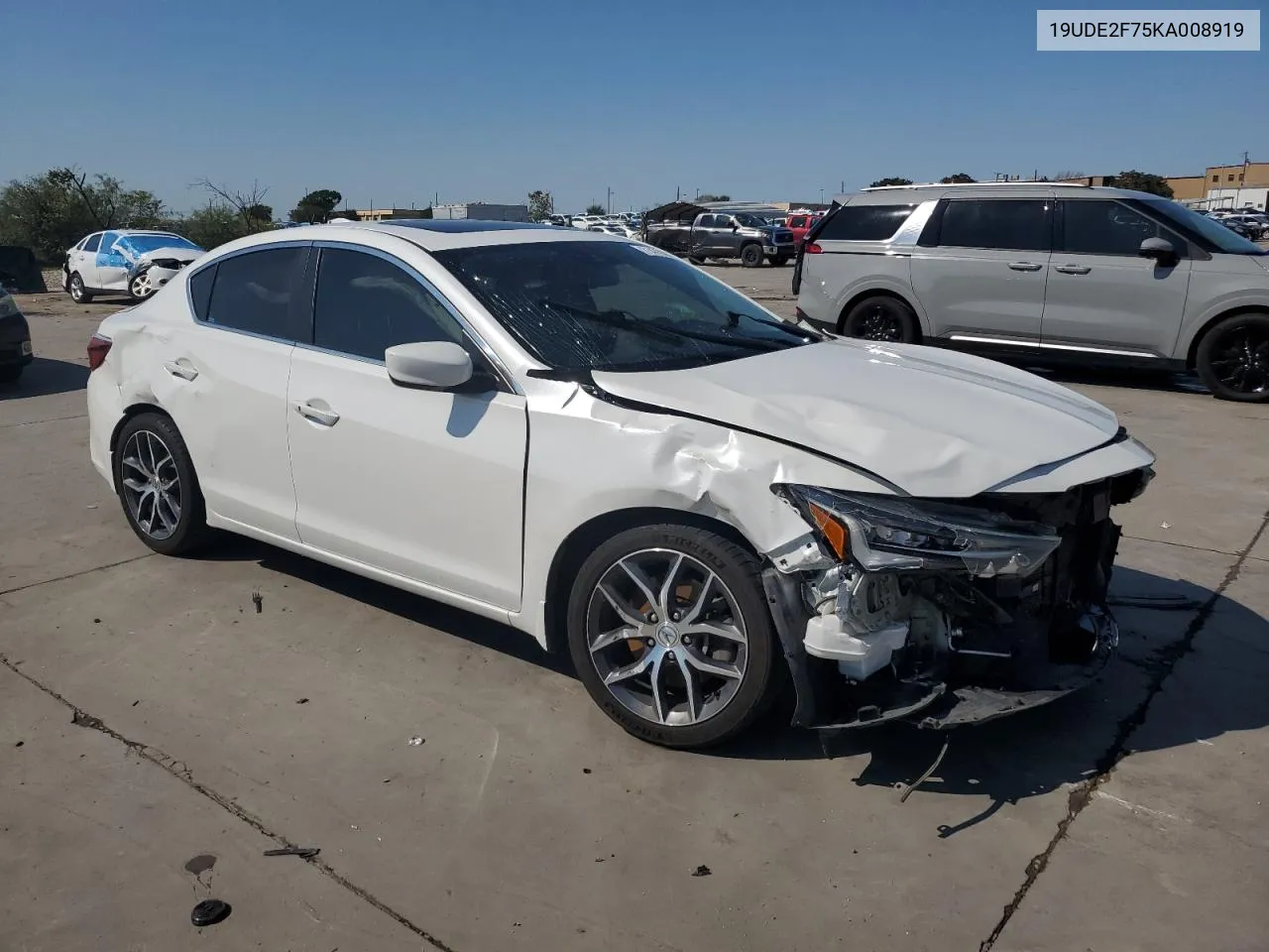 19UDE2F75KA008919 2019 Acura Ilx Premium