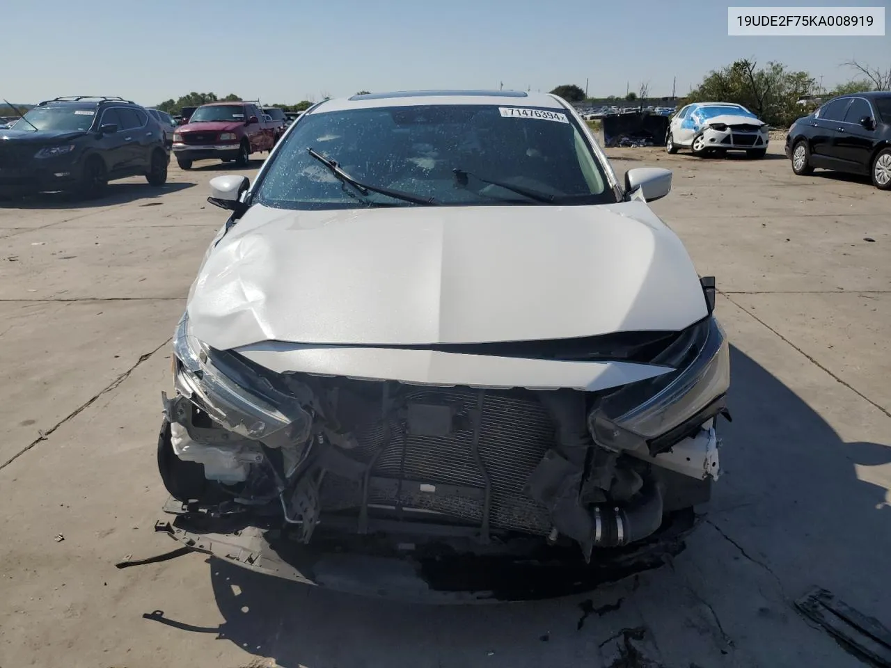 19UDE2F75KA008919 2019 Acura Ilx Premium