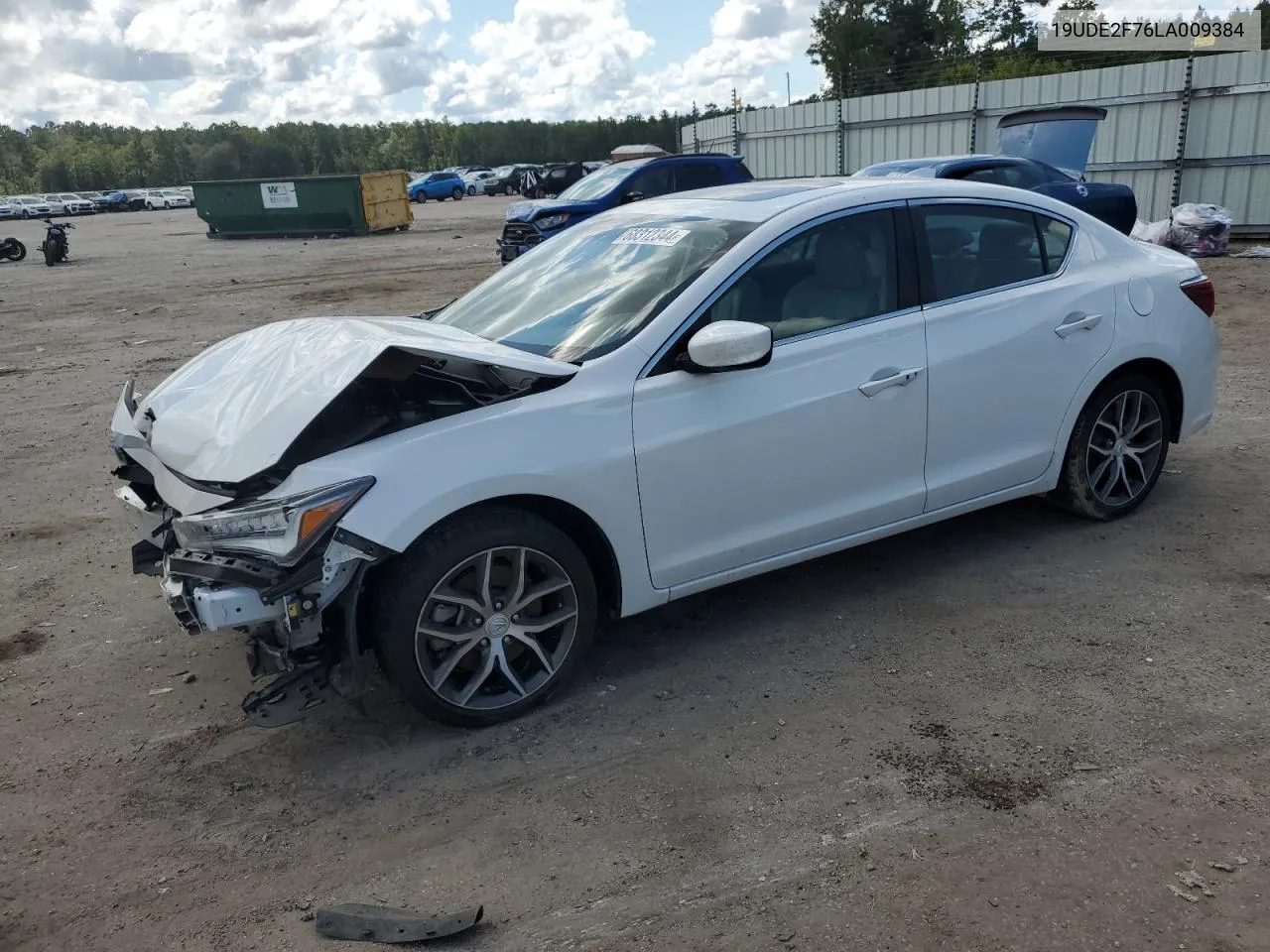 19UDE2F76LA009384 2020 Acura Ilx Premium