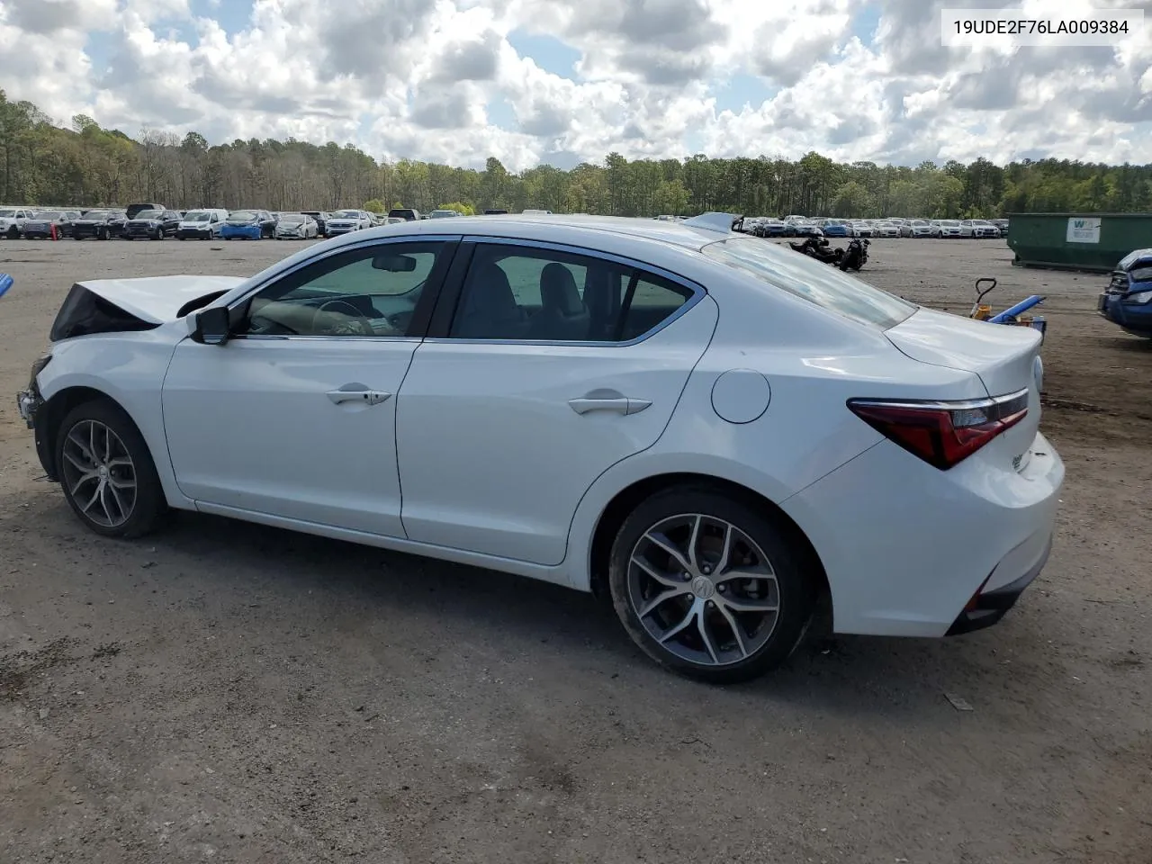 2020 Acura Ilx Premium VIN: 19UDE2F76LA009384 Lot: 68312344