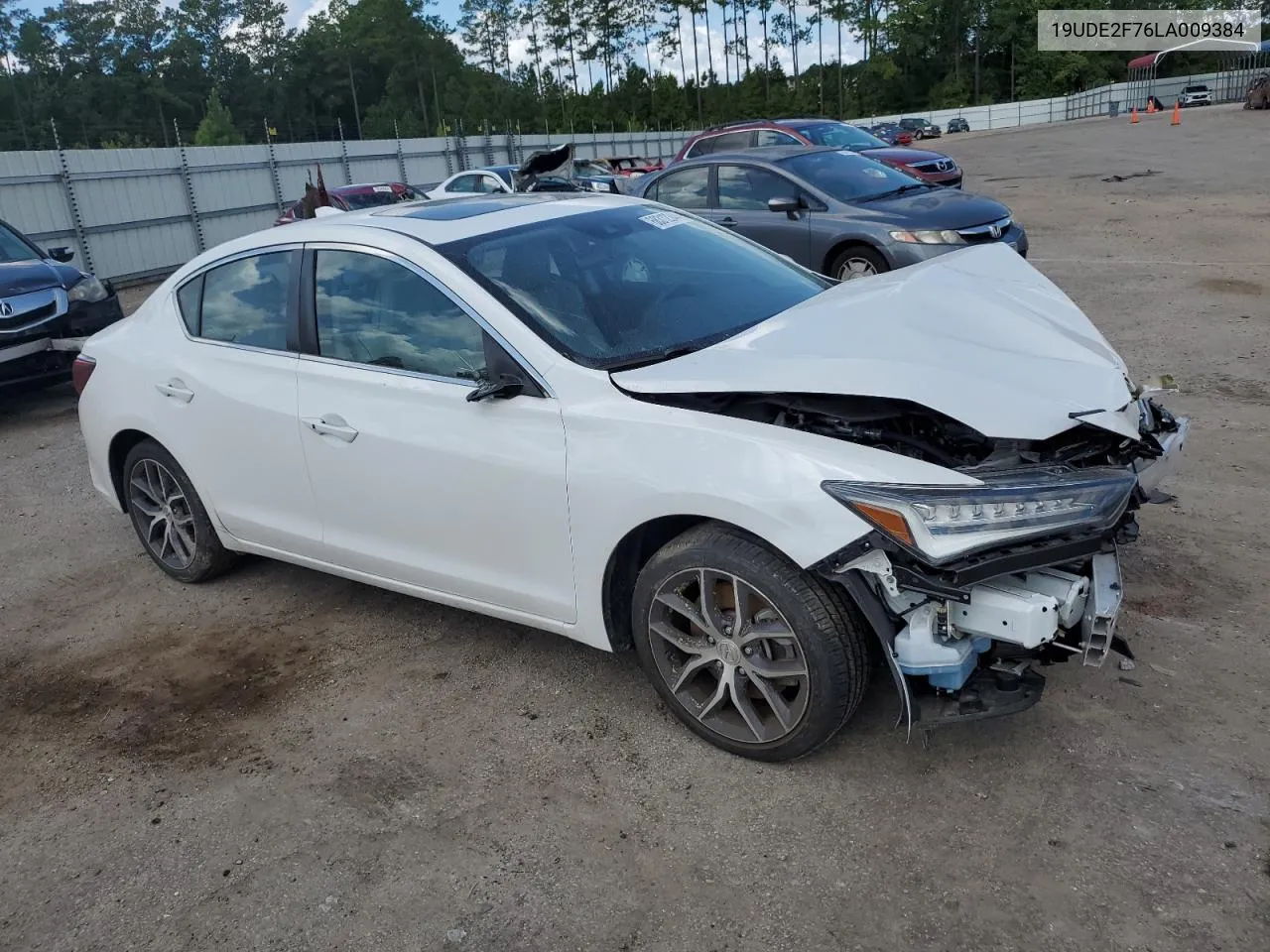 2020 Acura Ilx Premium VIN: 19UDE2F76LA009384 Lot: 68312344