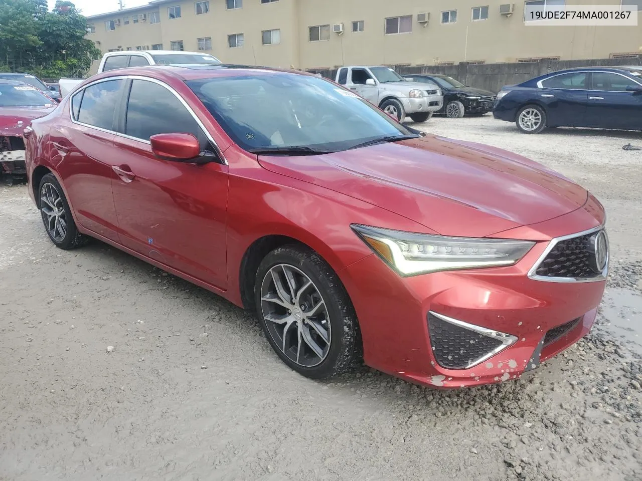 19UDE2F74MA001267 2021 Acura Ilx Premium