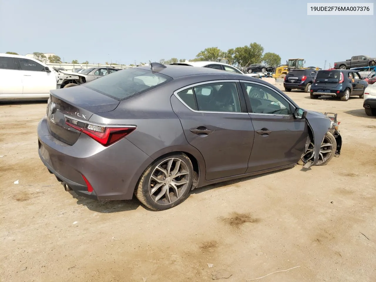 2021 Acura Ilx Premium VIN: 19UDE2F76MA007376 Lot: 70932874