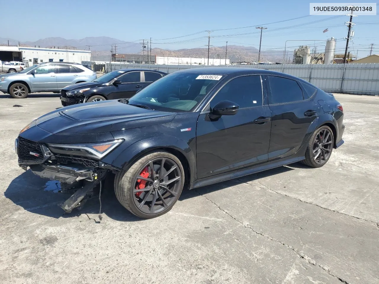 2024 Acura Integra Type S VIN: 19UDE5G93RA001348 Lot: 71353624