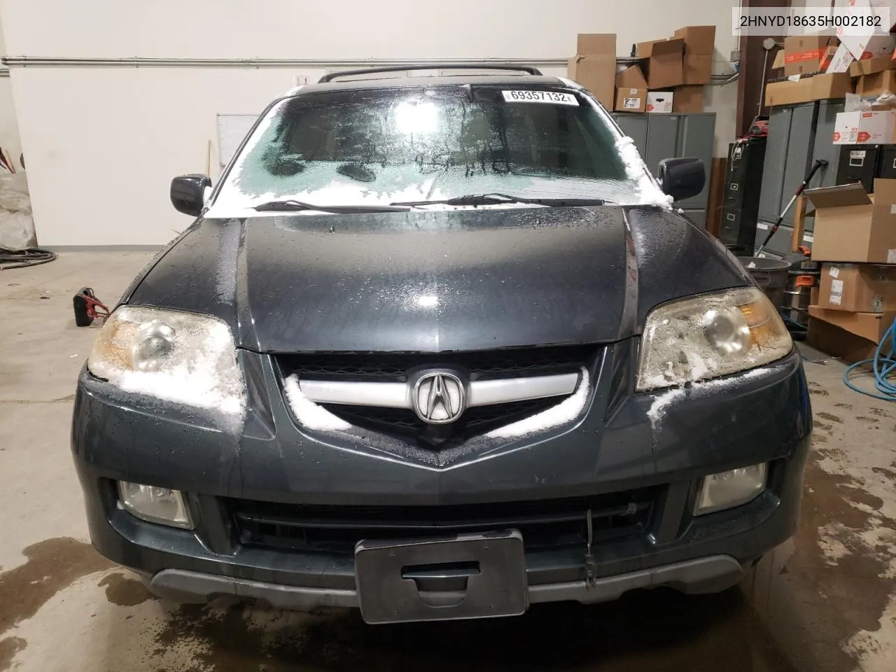 2005 Acura Mdx Touring VIN: 2HNYD18635H002182 Lot: 69357132