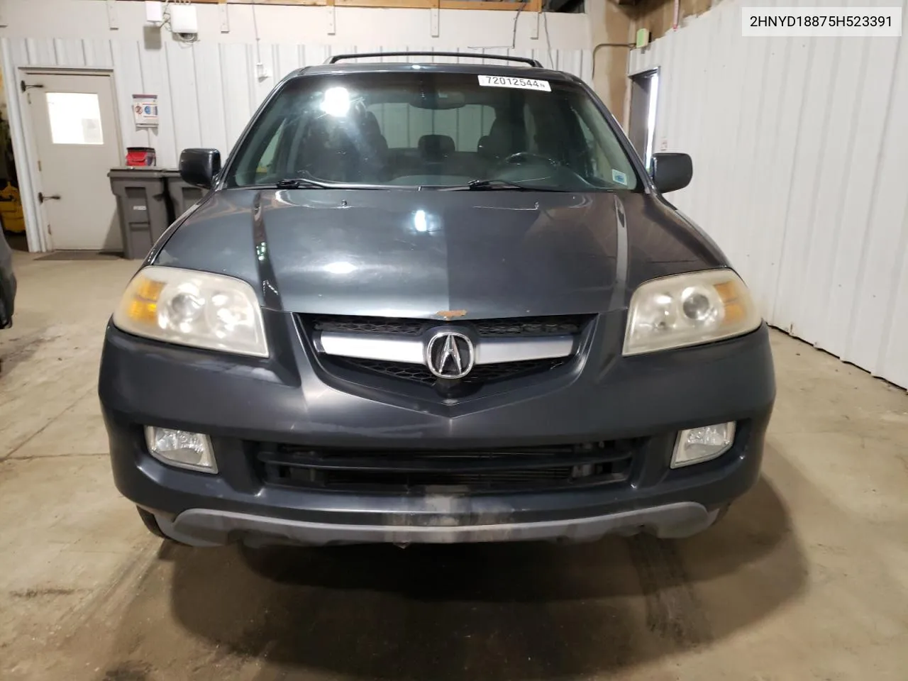 2005 Acura Mdx Touring VIN: 2HNYD18875H523391 Lot: 72012544