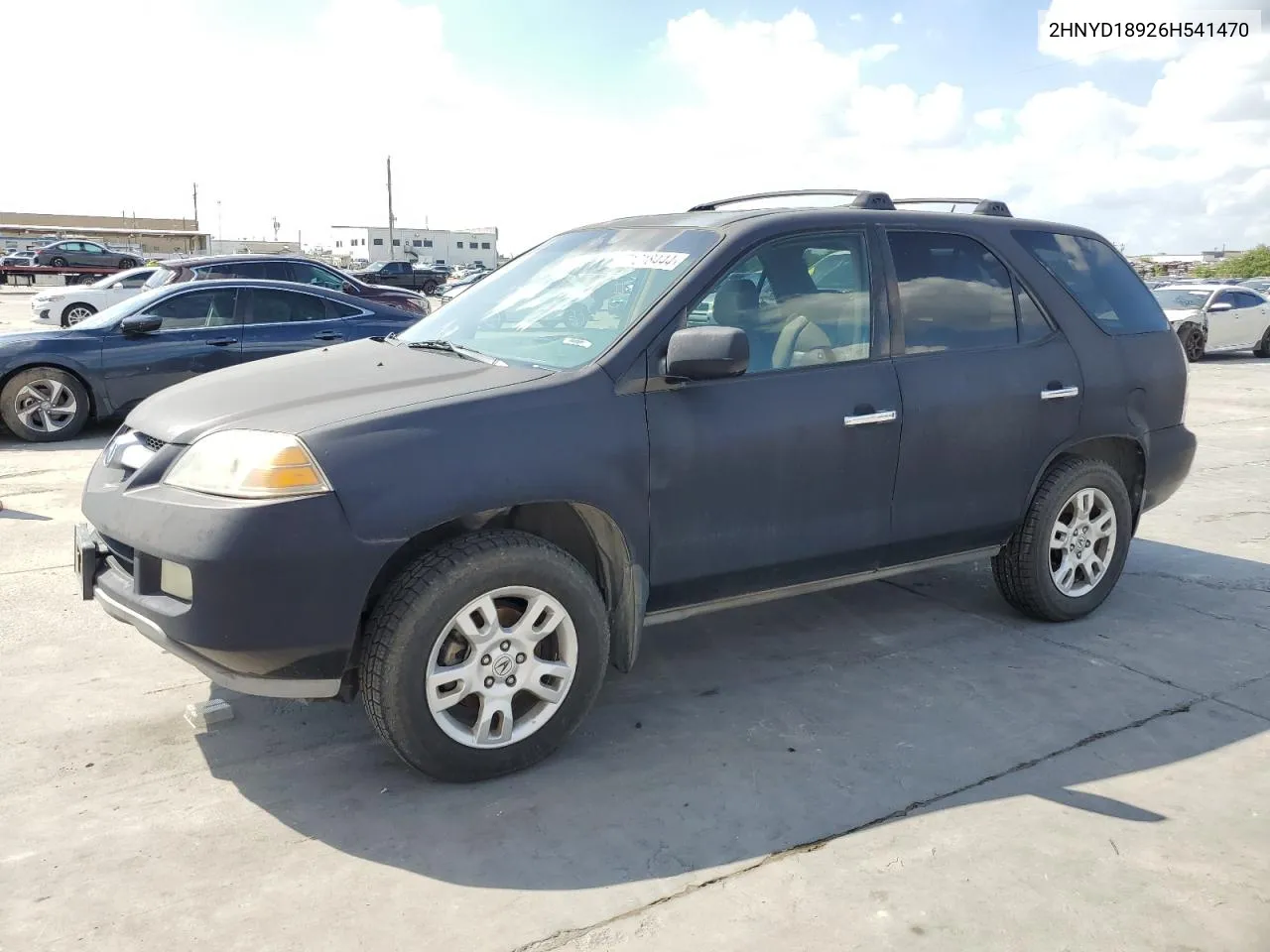 2006 Acura Mdx Touring VIN: 2HNYD18926H541470 Lot: 71218444