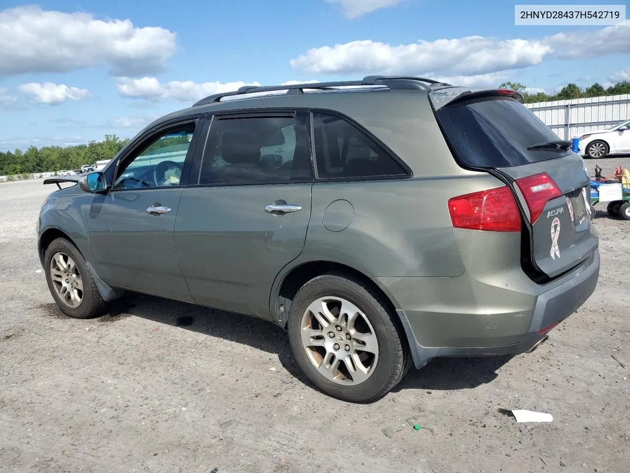 2HNYD28437H542719 2007 Acura Mdx Technology