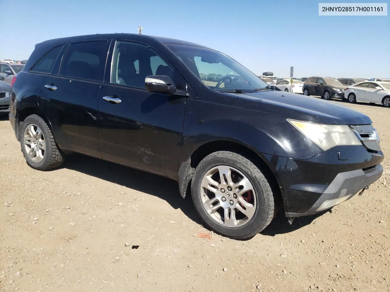 2007 Acura Mdx Sport VIN: 2HNYD28517H001161 Lot: 70718304