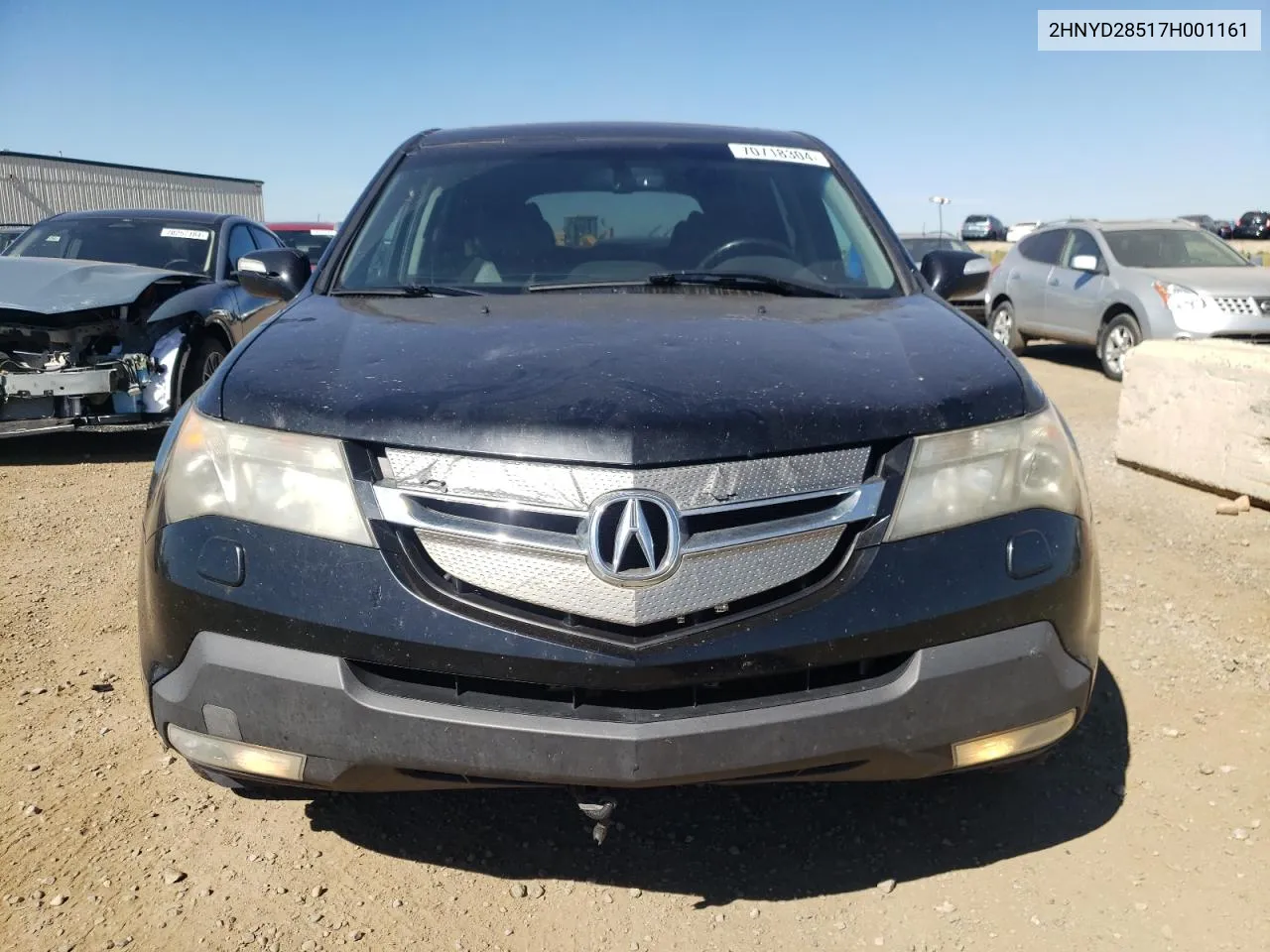 2007 Acura Mdx Sport VIN: 2HNYD28517H001161 Lot: 70718304