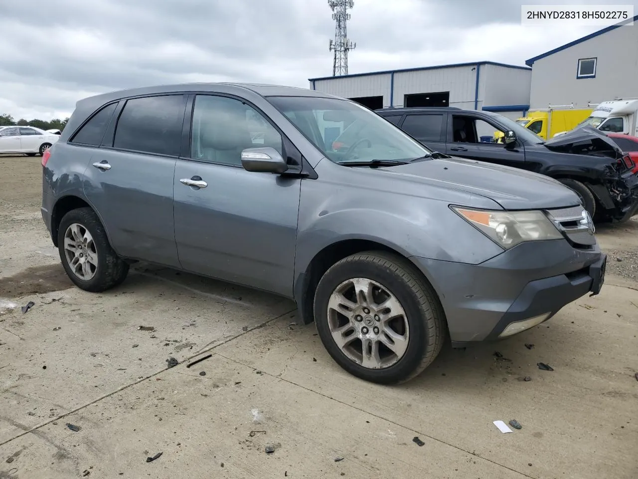 2008 Acura Mdx Technology VIN: 2HNYD28318H502275 Lot: 70767994