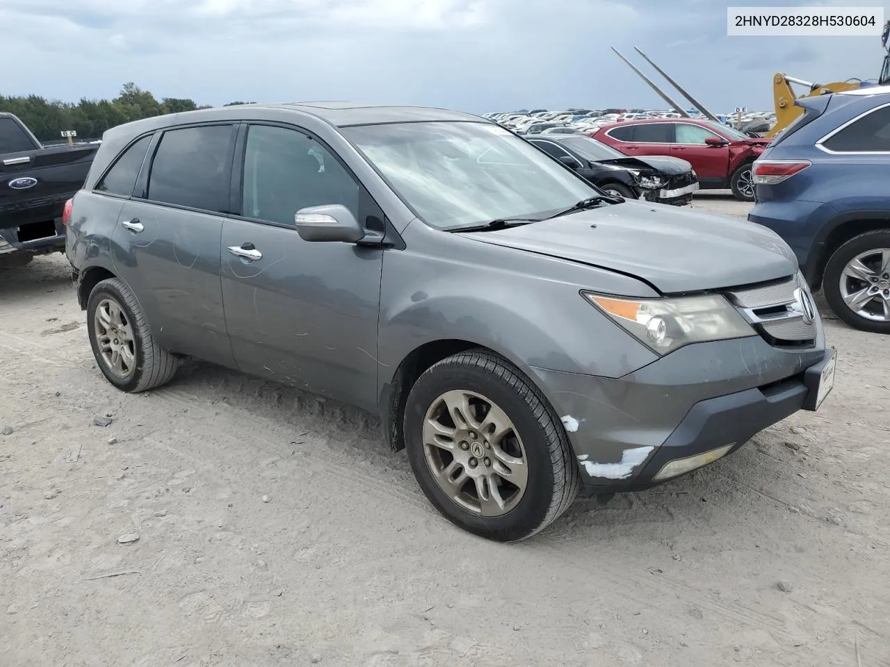 2008 Acura Mdx Technology VIN: 2HNYD28328H530604 Lot: 71487604