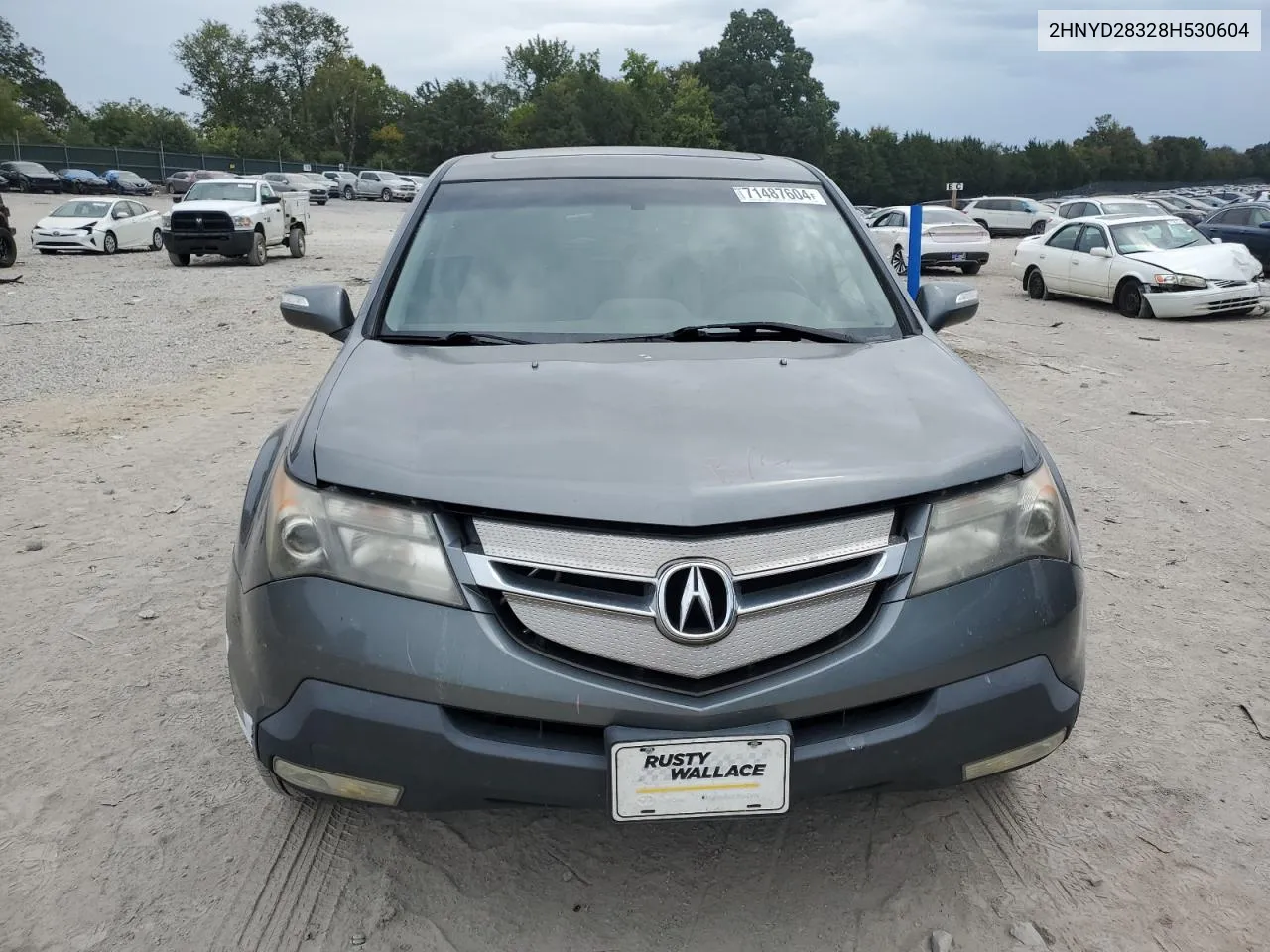 2008 Acura Mdx Technology VIN: 2HNYD28328H530604 Lot: 71487604