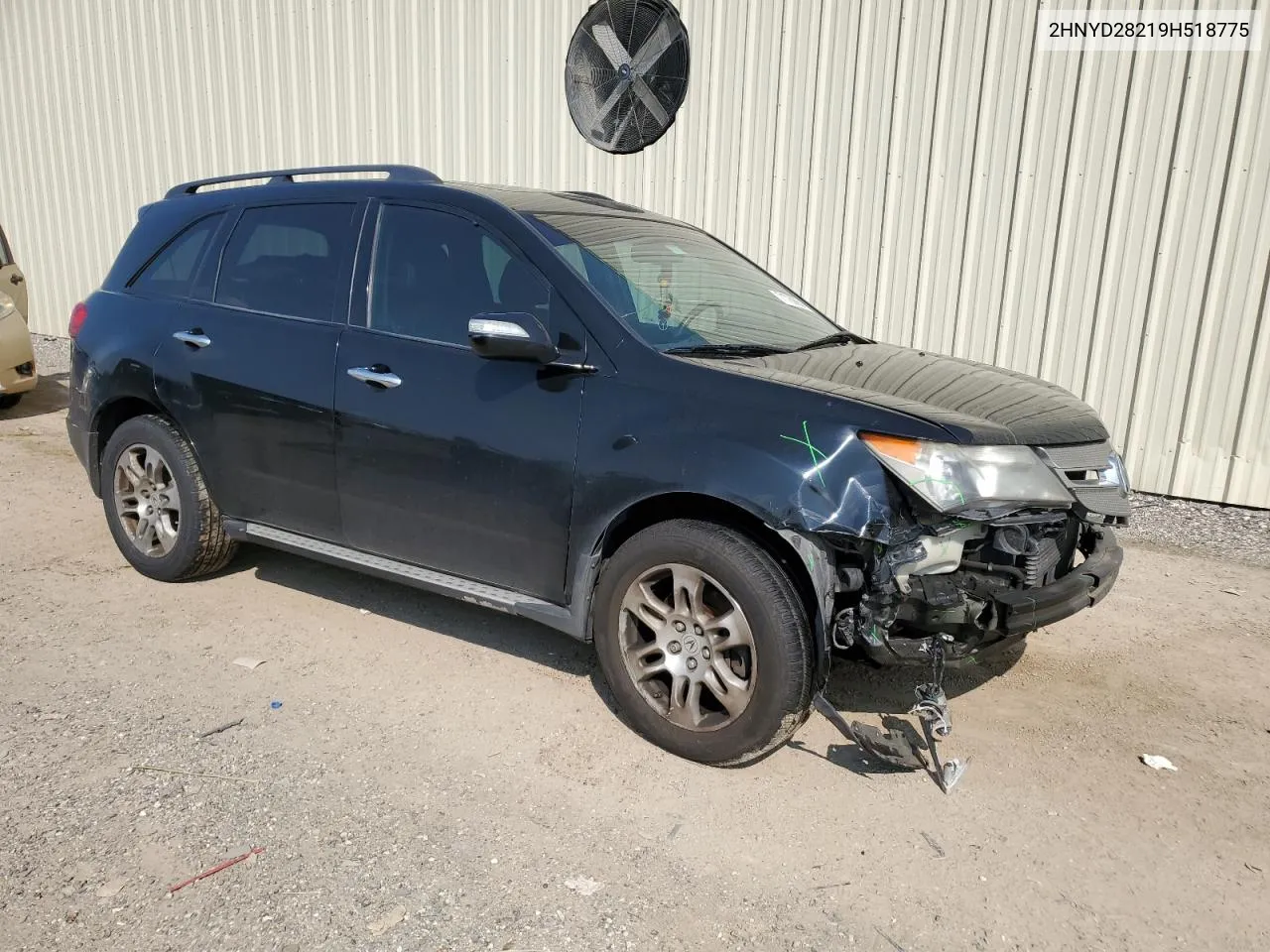 2009 Acura Mdx VIN: 2HNYD28219H518775 Lot: 71789904