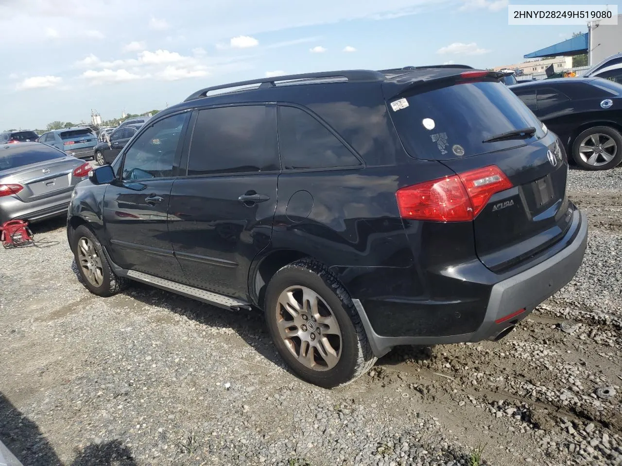 2009 Acura Mdx VIN: 2HNYD28249H519080 Lot: 71844964