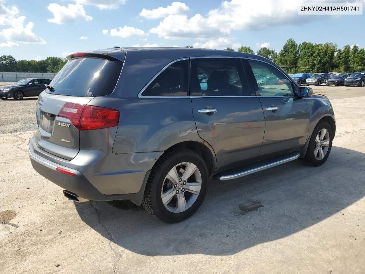 2010 Acura Mdx Technology VIN: 2HNYD2H41AH501741 Lot: 67576274