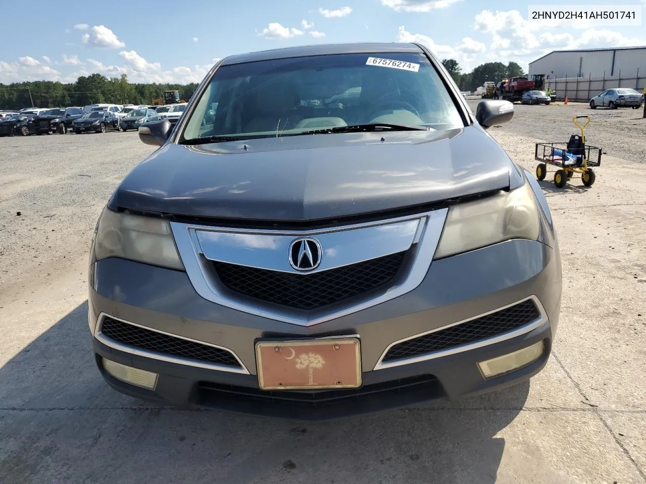 2010 Acura Mdx Technology VIN: 2HNYD2H41AH501741 Lot: 67576274