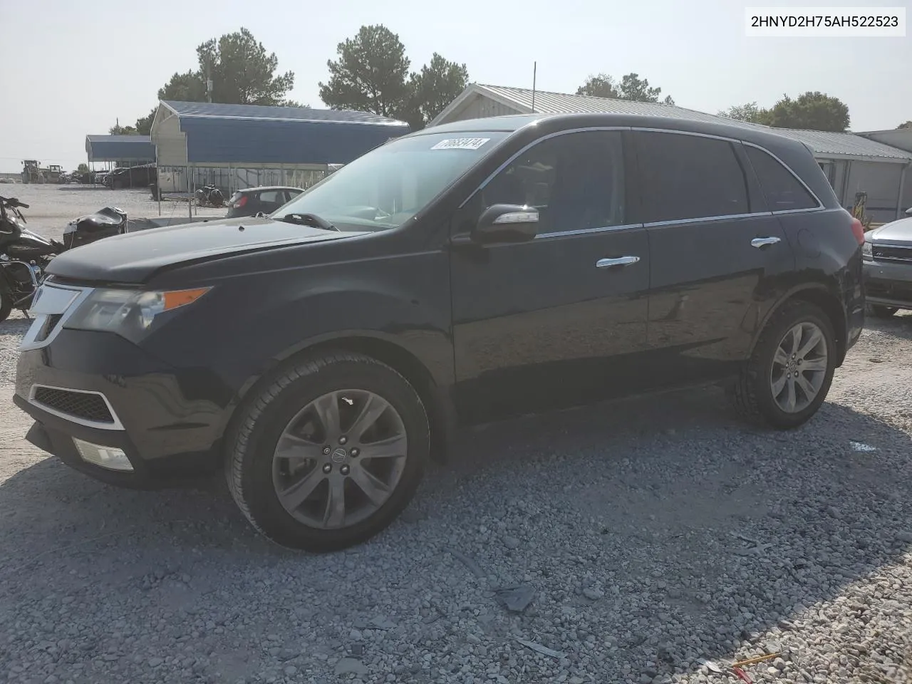 2010 Acura Mdx Advance VIN: 2HNYD2H75AH522523 Lot: 70683474