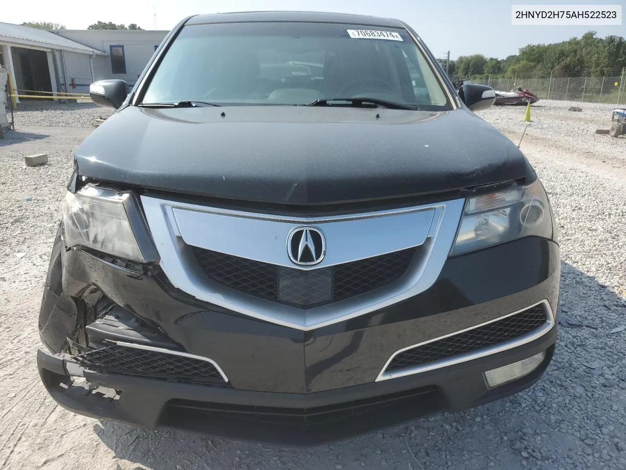 2010 Acura Mdx Advance VIN: 2HNYD2H75AH522523 Lot: 70683474