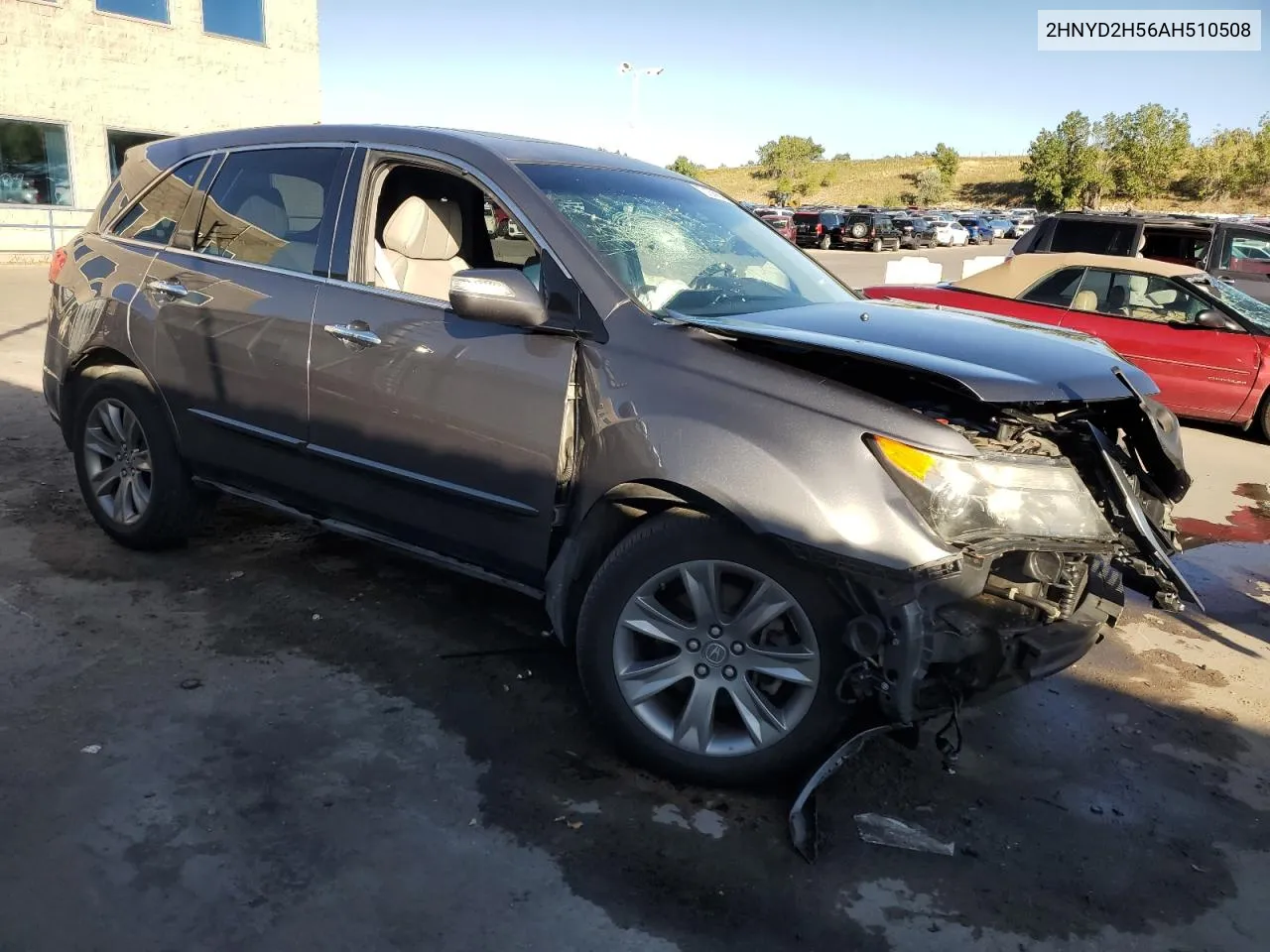 2010 Acura Mdx Advance VIN: 2HNYD2H56AH510508 Lot: 72158994