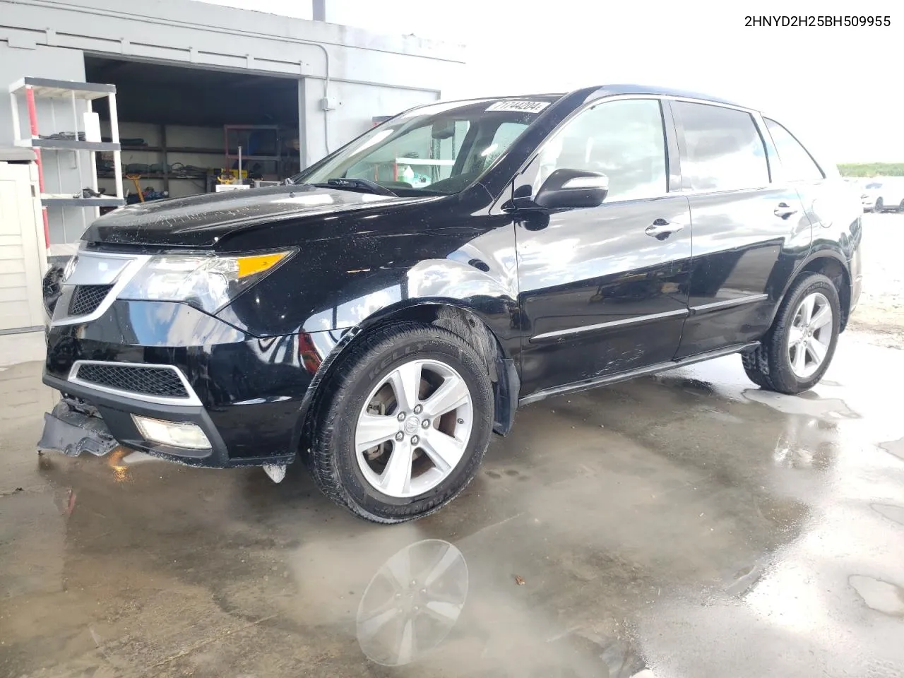 2011 Acura Mdx VIN: 2HNYD2H25BH509955 Lot: 71744204