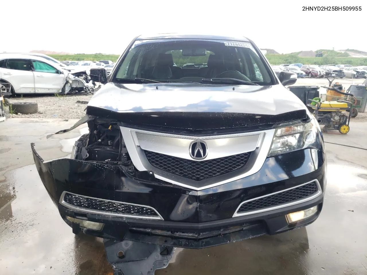 2011 Acura Mdx VIN: 2HNYD2H25BH509955 Lot: 71744204