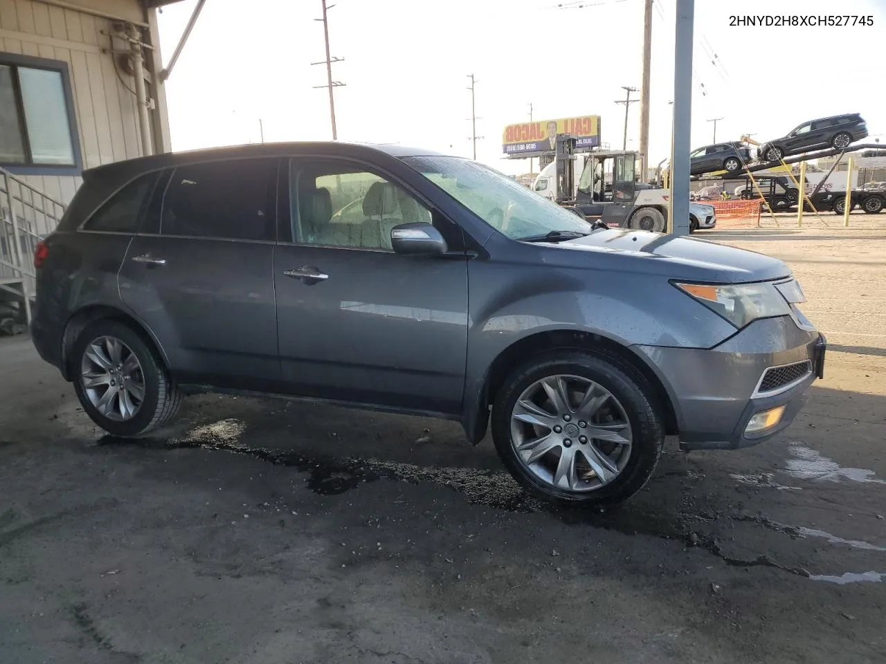 2012 Acura Mdx Advance VIN: 2HNYD2H8XCH527745 Lot: 71496614