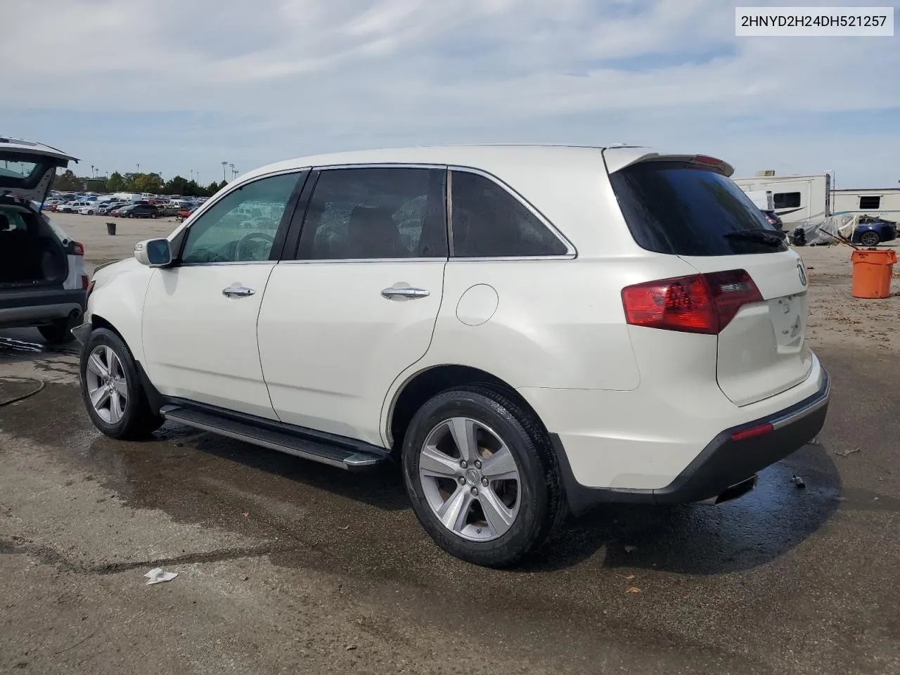 2013 Acura Mdx VIN: 2HNYD2H24DH521257 Lot: 71240644