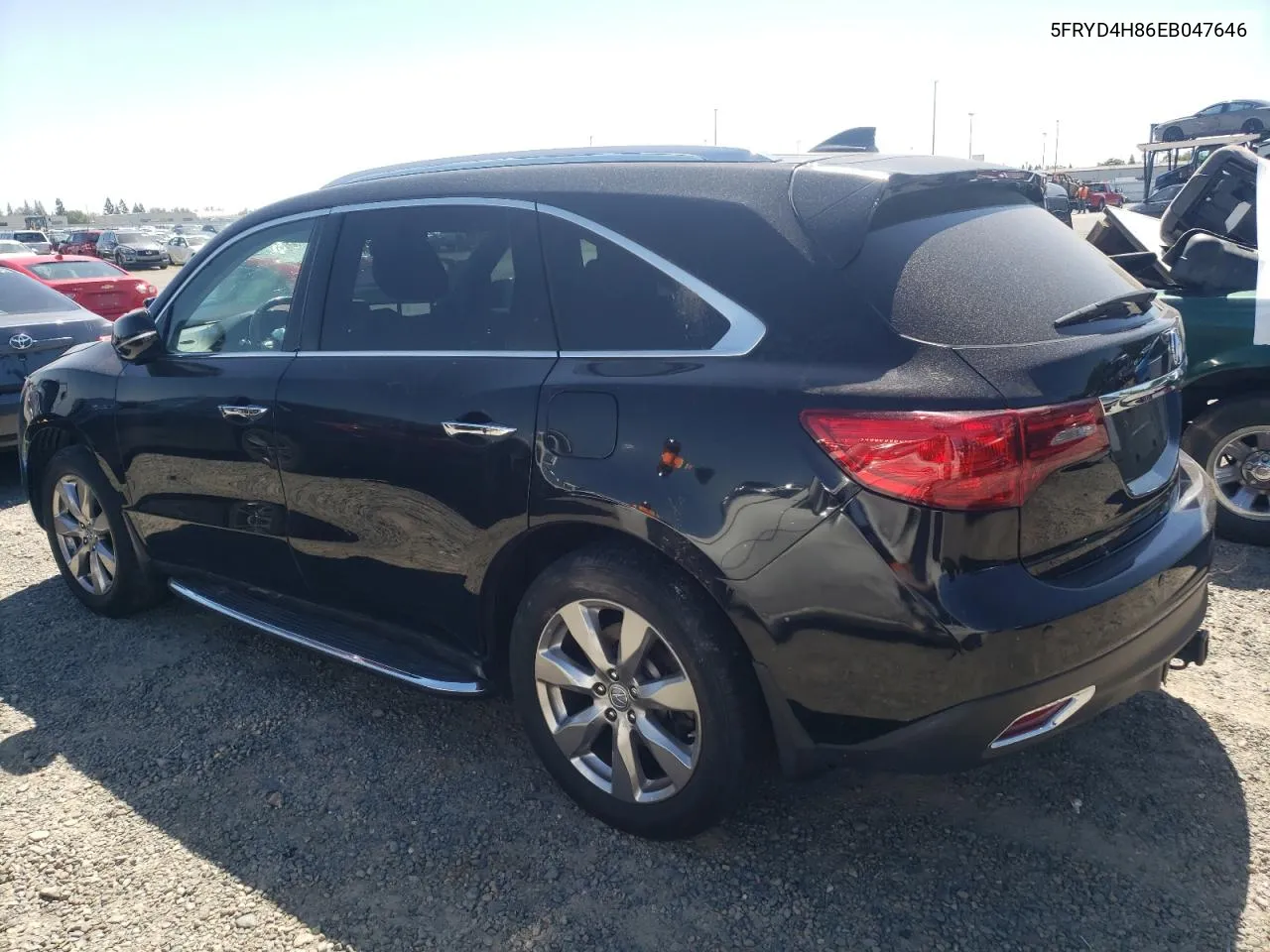 2014 Acura Mdx Advance VIN: 5FRYD4H86EB047646 Lot: 53436754