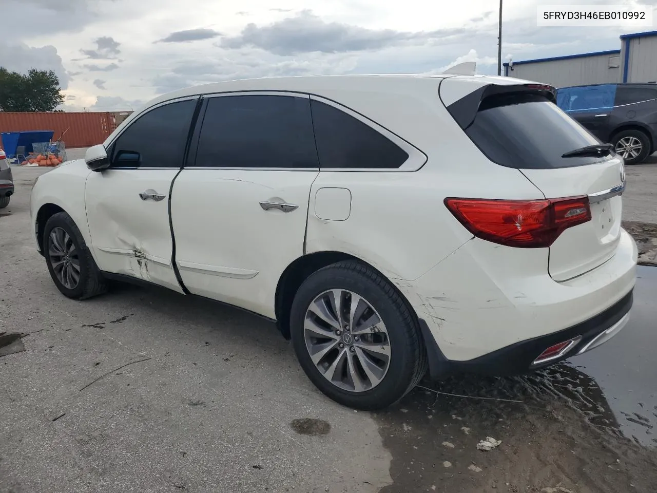 5FRYD3H46EB010992 2014 Acura Mdx Technology