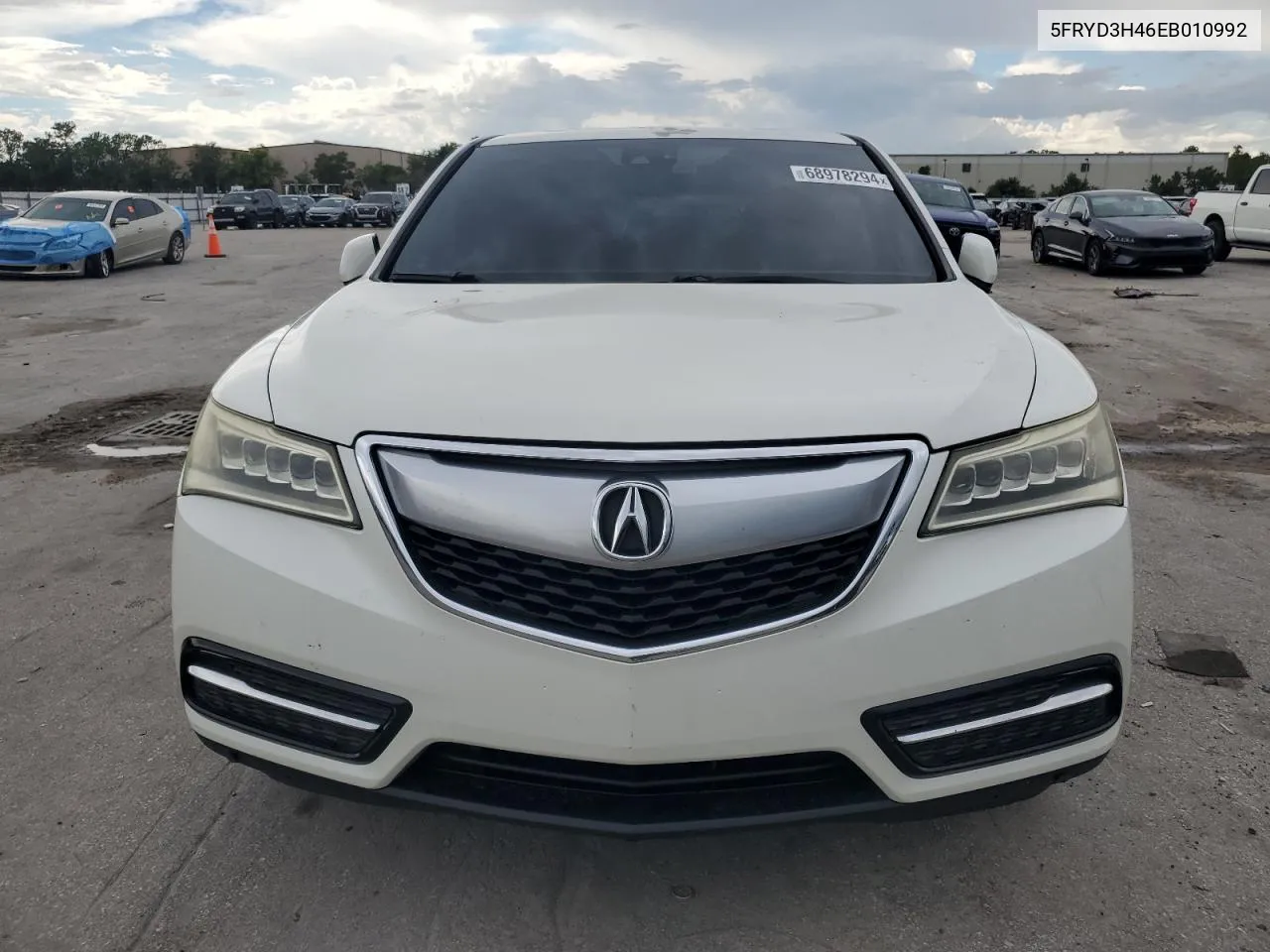 5FRYD3H46EB010992 2014 Acura Mdx Technology