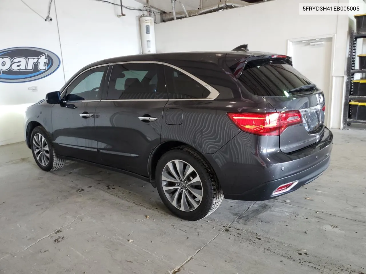 2014 Acura Mdx Technology VIN: 5FRYD3H41EB005005 Lot: 71376904