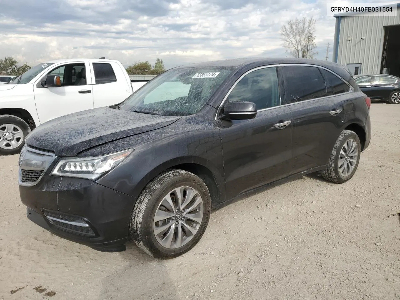 5FRYD4H40FB031554 2015 Acura Mdx Technology