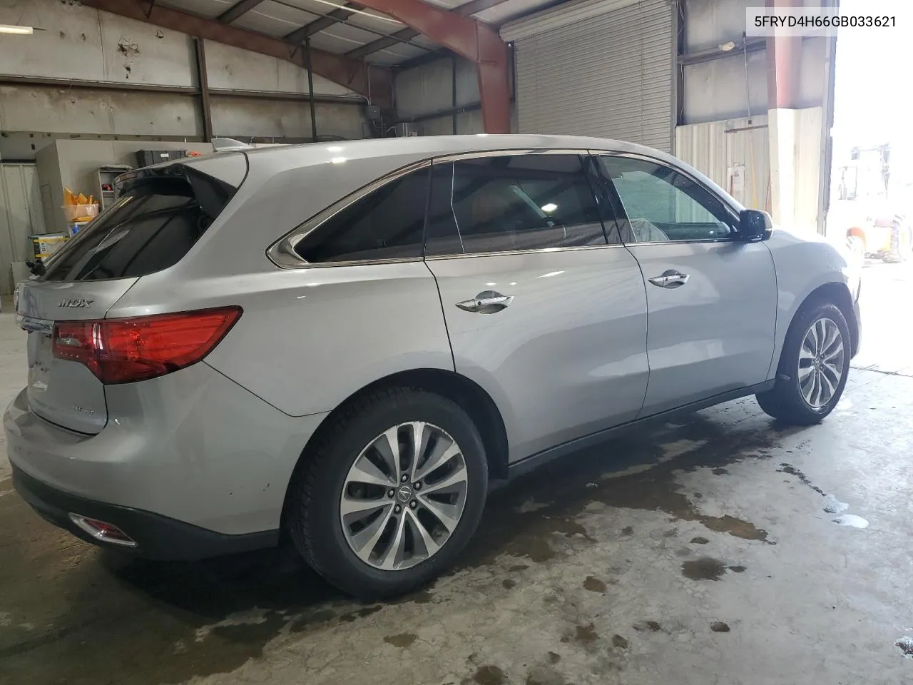 2016 Acura Mdx Technology VIN: 5FRYD4H66GB033621 Lot: 70262924