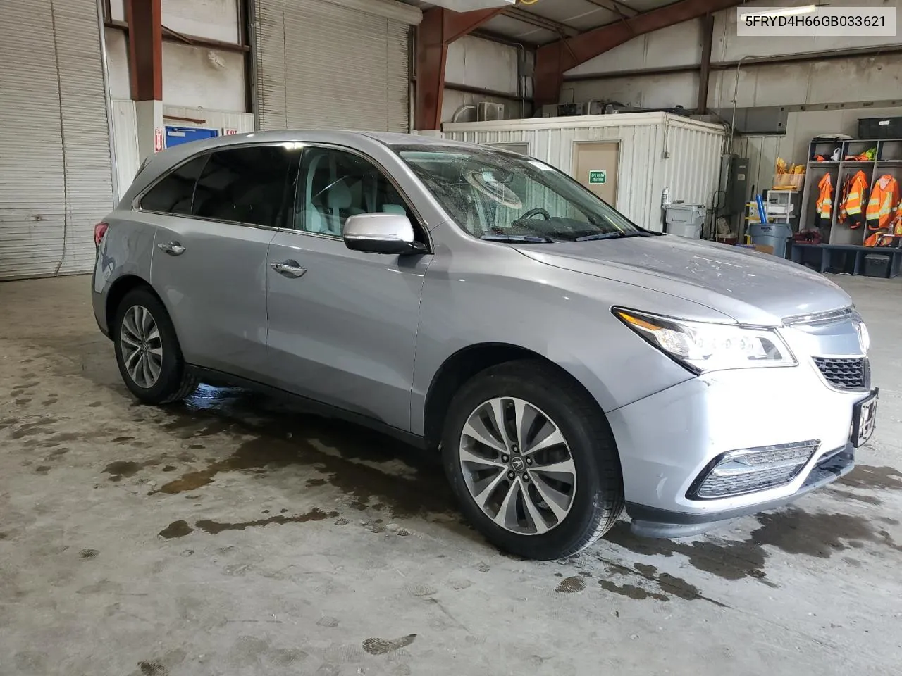 2016 Acura Mdx Technology VIN: 5FRYD4H66GB033621 Lot: 70262924