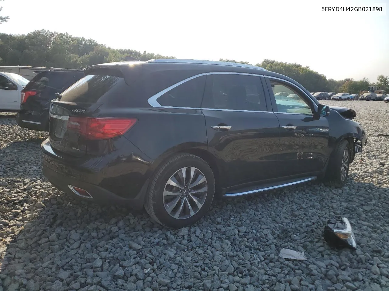 5FRYD4H42GB021898 2016 Acura Mdx Technology