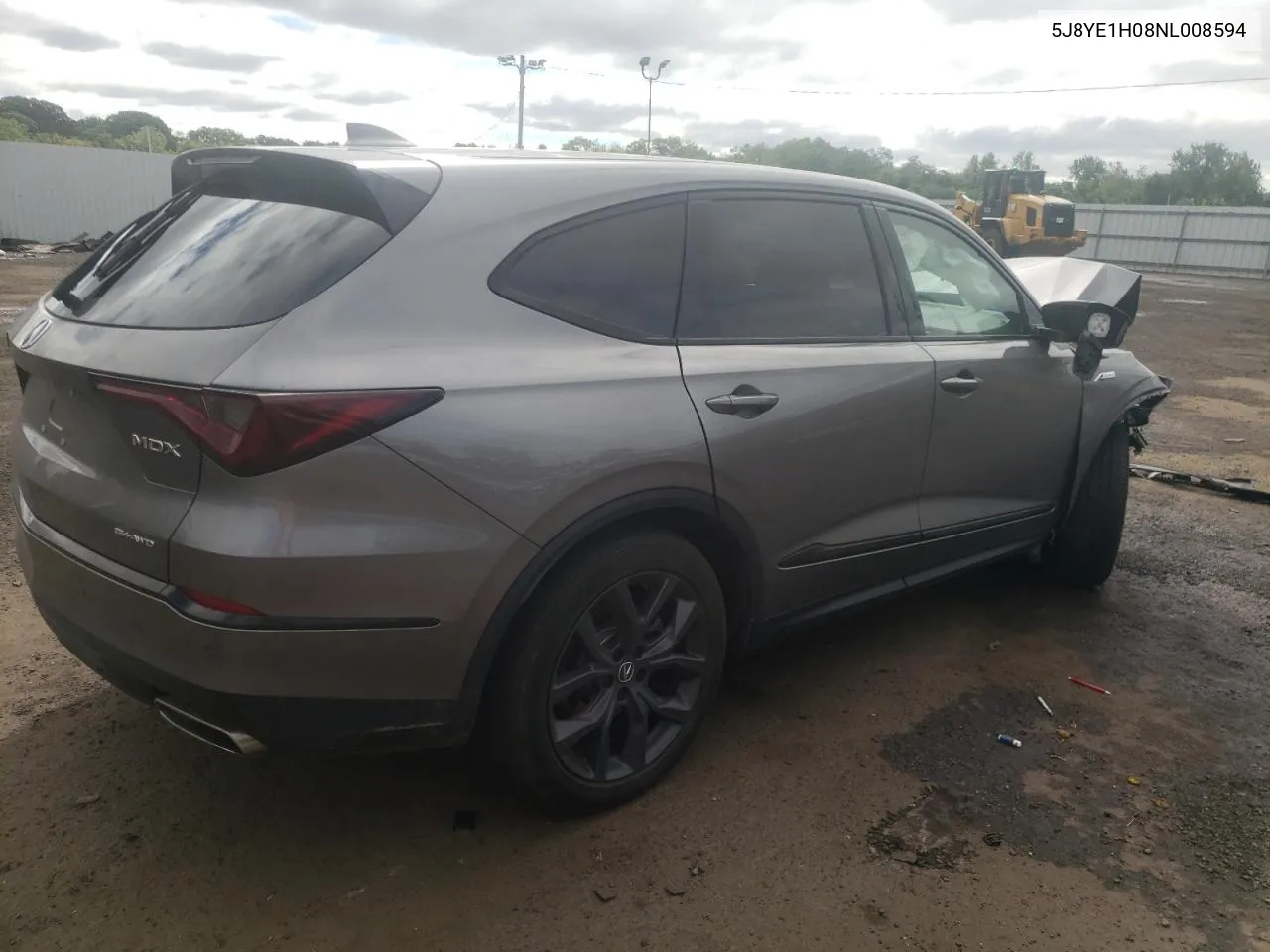 2022 Acura Mdx A-Spec VIN: 5J8YE1H08NL008594 Lot: 68063854