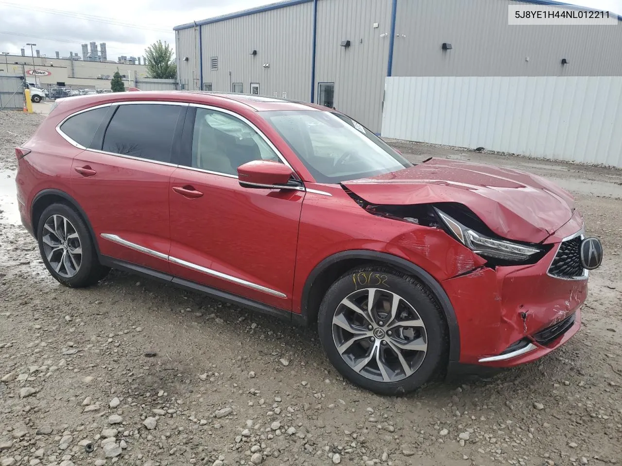 2022 Acura Mdx Technology VIN: 5J8YE1H44NL012211 Lot: 69538664