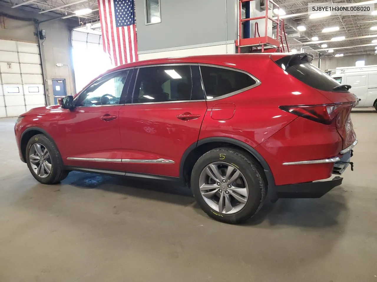 5J8YE1H30NL008020 2022 Acura Mdx