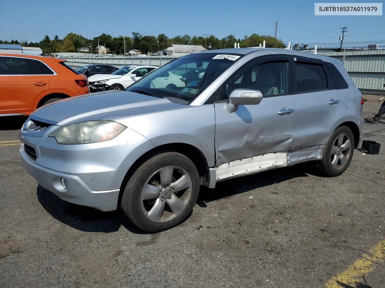 2007 Acura Rdx Technology VIN: 5J8TB18537A011979 Lot: 69052834