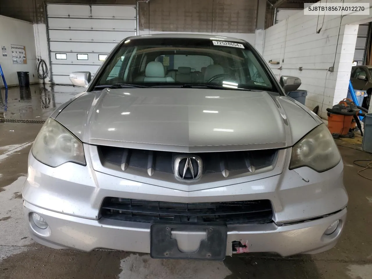 2007 Acura Rdx Technology VIN: 5J8TB18567A012270 Lot: 72528654