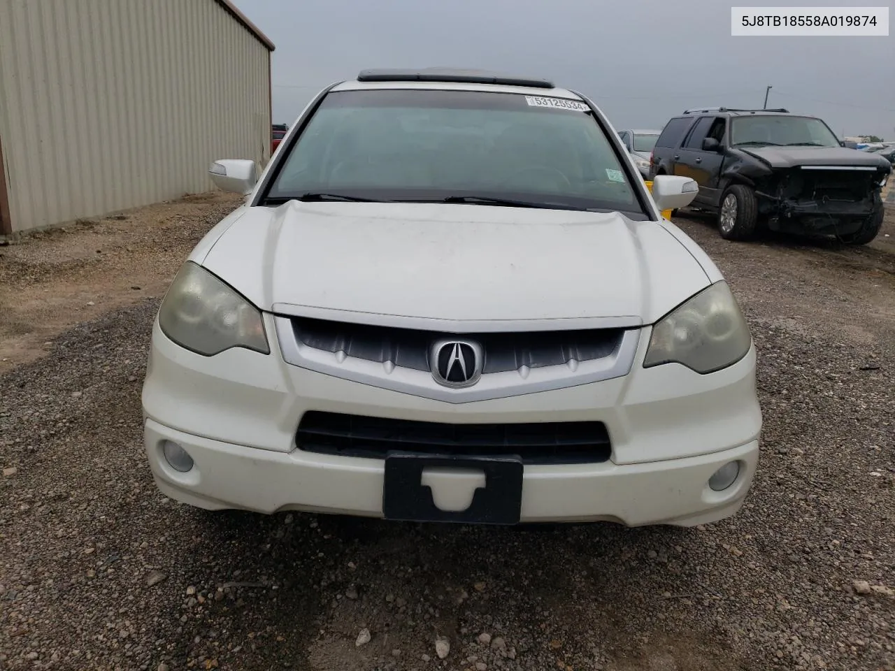 5J8TB18558A019874 2008 Acura Rdx Technology