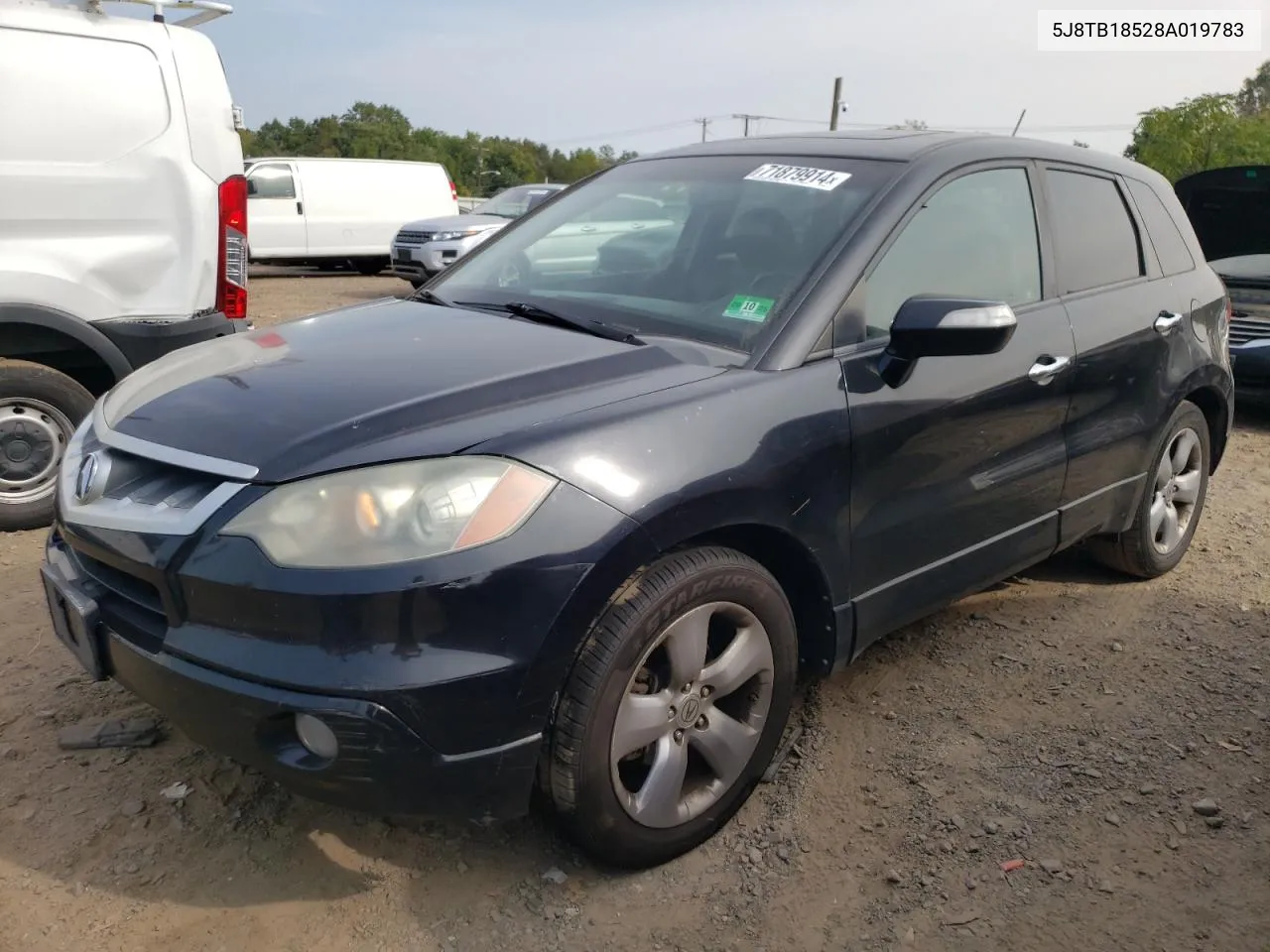 2008 Acura Rdx Technology VIN: 5J8TB18528A019783 Lot: 71879914