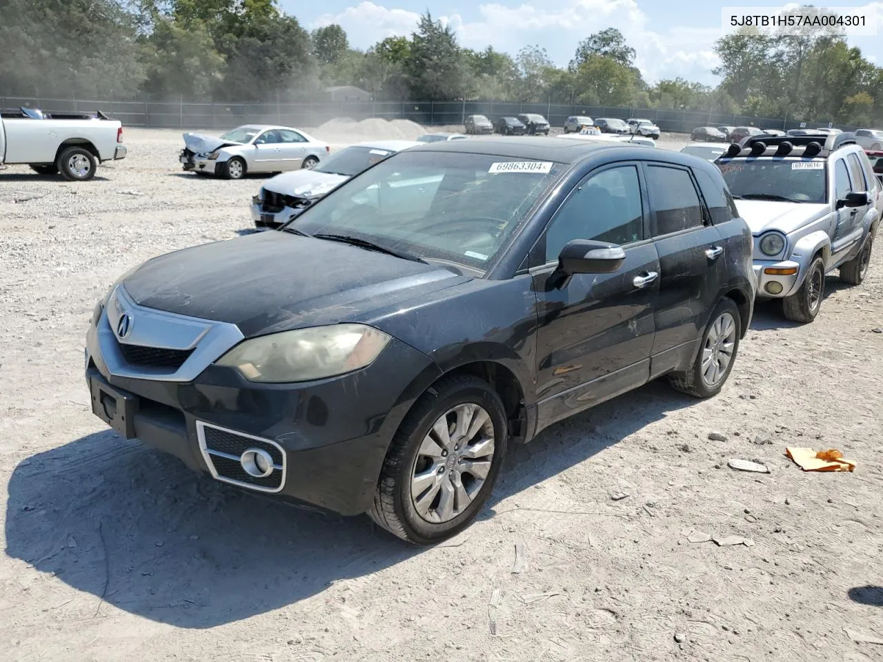 5J8TB1H57AA004301 2010 Acura Rdx Technology